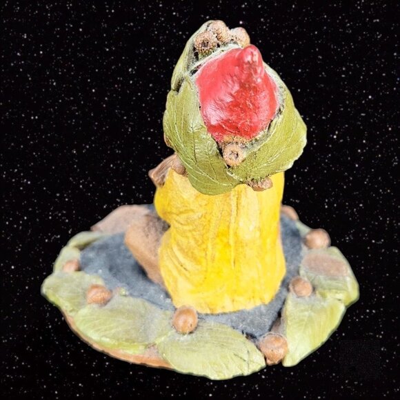 Tom Clark Gnome Figurine 1975 Vintage Studios Davidson NC Pixie W Book Figure - Picture 2 of 9
